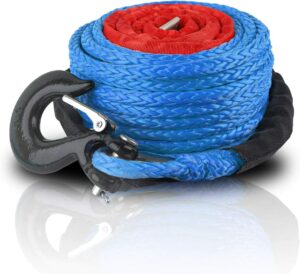 ZESUPER 3/8" x 100ft Synthetic Winch Rope